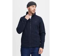 Cardigan BLEND "BHFlinne", Herren, Gr. 3XL, blau (marineblaus), Fleece, 100% Polyester, unifarben, regular fit, gerader Abschluss, Strickjacken, Gemütliche Fleecejacke (22614763-XXXL) marineblaus