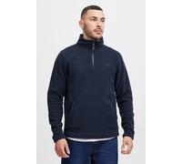 Cardigan BLEND "BHFlint", Herren, Gr. L, blau (marineblaus), Fleece, 100% Polyester, unifarben, regular fit, gerader Abschluss, Strickjacken, Gemütliche Fleecejacke (65229556-L) marineblaus