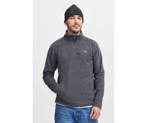 Cardigan BLEND "BHFlint", Herren, Gr. L, iron gate, Fleece, 100% Polyester, unifarben, regular fit, gerader Abschluss, Strickjacken, Gemütliche Fleecejacke (60232745-L) iron gate