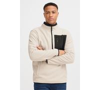 Cardigan BLEND "BHFloren", Herren, Gr. XL, oatmeal, Fleece, 100% Polyester, unifarben, regular fit, Bündchen, Strickjacken, Gemütliche Fleecejacke (77671714-XL) oatmeal