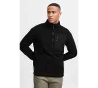 Cardigan BLEND "BHFloren", Herren, Gr. XXL, schwarz, Fleece, 100% Polyester, unifarben, regular fit, Bündchen, Strickjacken, Gemütliche Fleecejacke (59804363-XXL) schwarz