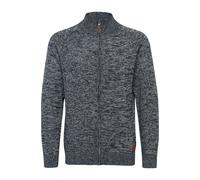 Blend BHDaniri Herren Strickjacke Cardigan Feinstrick mit Stehkragen Reißverschluss Rippbündchen Baumwollmischung Regular fit, Größe:S, Farbe:Navy (70230)