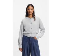 BOSS Damen Strickjacke C_FERNARD, grau, Gr. XS