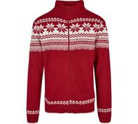 Brandit Norweger Strickjacke Rot Größe S