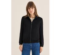 Cecil Damen Softe Jacke mit Tapedetail in Schwarz, Gr: L