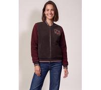 Cecil Damen 3231398 Teddy-Blouson mit Patch-Detail (1er Pack)