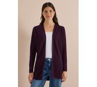 Cecil Offener Cardigan mit Langen Ärmeln Eggplant red XL