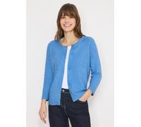 Cecil Cardigan Damen XL (44) fountain blau melange – Strick, Rundhals, hüftbedeckend, bequem