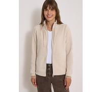 Cardigan CECIL, Damen, Gr. XL (44), beige (pearl beige), 100% Polyester, Strickjacken (19249943-XL) pearl beige