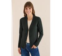 Cecil Damen Softer V-Neck Cardigan in Grün, Gr: XXL