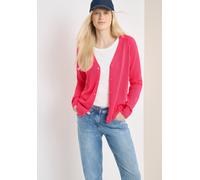 Cecil Damen Basic Cardigan mit V-Neck und Knöpfen in Rot, Gr: XXL