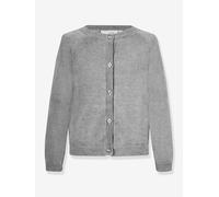 Cardigan Feinstrick Happy Girls Mädchen Knöpfe grau Gr. 110