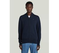 Cardigan G-STAR "Premium Core Full Zip Knit", Herren, Gr. XS, salute, Obermaterial: 100% Wolle, Strickjacken (54332814-XS) salute