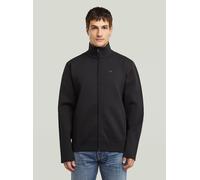 Cardigan G-STAR "Tech Knit Jacke", Herren, Gr. XL, schwarz (dk schwarz), Obermaterial: 100% Polyester, Strickjacken (27846432-XL) dk schwarz