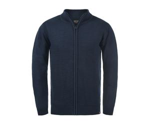 Cardigan INDICODE "Cardigan IDRickert", Herren, Gr. M, blau (navy), Obermaterial: 100% Baumwolle CO., Strickjacken (26774844-M) navy
