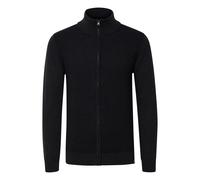 Cardigan INDICODE "Cardigan IDRickert", Herren, Gr. XL, grau (charcoal mix), Obermaterial: 100% Baumwolle CO., Strickjacken (91188222-XL) charcoal mix