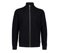Cardigan LINDBERGH "Cardigan Relaxed Fit", Herren, Gr. L, schwarz, Obermaterial: 60% Baumwolle, 40% Polyester, Strickjacken (45227612-L) schwarz