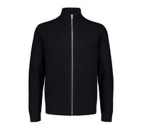 Cardigan LINDBERGH "Cardigan Relaxed Fit", Herren, Gr. L, schwarz, Obermaterial: 60% Baumwolle, 40% Polyester, unifarben, Strickjacken (94565451-L) schwarz