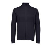 Lindbergh Cardigan mit Stehkragen und Reißverschluss in Dunkelblau, Größe L