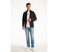 Cardigan LINDBERGH "Lindbergh Cardigan", Herren, Gr. XL, schwarz, Oberstoff: 100% Baumwolle, Strickjacken (10037623-XL) schwarz