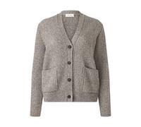 Cardigan MAERZ MUENCHEN "Maerz Muenchen 254500 Cardigan Damen Bekleidung", Damen, Gr. 40, grau (beige), 80% Yak, 20% Schurwolle, Strickjacken (71864250-40) beige
