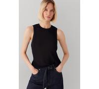 Cardigan MAVI "NONSLEEVE TRICOT", Damen, Gr. M, schwarz, 64% Viskose, 36% Polyamid, normal, ohne Ausschnitt, Strickjacken (62332022-M) schwarz