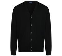 Cardigan - Merinowolle - schwarz Marvelis