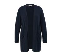 Cardigan mit aufgesetzten Taschen 48 blau 2134802.5959.48