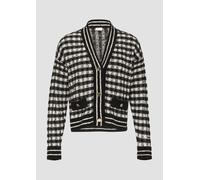 Cardigan mit Karomuster 42 schwarz|weiß 2148825.99X4.42