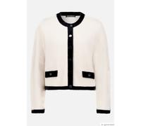Betty Barclay - Grobstrickjacke patch beige/black - Gr. - 36