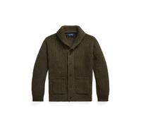 Cardigan mit Schalkragen S Green
