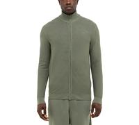 Cardigan MUSTANG "Herren Style Escondido", Herren, Gr. 3XL, khaki, Strick, 100% Baumwolle, regular fit, Strickjacken Cardigan (95641820-XXXL)