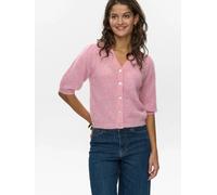 Cardigan NÜMPH "Nümph Cardigan NULANA", Damen, Gr. L, orchid smoke, Obermaterial: 32% Alpaka, 32% Wolle, 30% Polyamid, 6% Elasthan, Strickjacken (64715836-L) orchid smoke