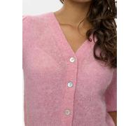 Cardigan NÜMPH "Nümph Cardigan NULANA", Damen, Gr. XL, orchid smoke, Obermaterial: 32% Alpaka, 32% Wolle, 30% Polyamid, 6% Elasthan, Strickjacken (64715836-XL) orchid smoke