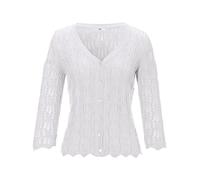 Cardigan Peter Hahn weiss 46