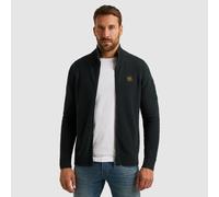 Cardigan PME LEGEND, Herren, Gr. 3XL, carbon, Strick, Obermaterial: 100% Baumwolle, normal normal, Strickjacken, mit seitlichen Eingrifftaschen (79329759-XXXL) carbon