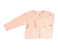 Cardigan Pointelle Knöpfe rosa 68