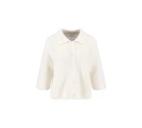 Fynch-Hatton Strickjacke Cardigan Polo Collar mit Umlegekragen milk Größe L