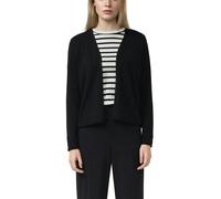 s.Oliver Red Label Cardigan – Leichter Feinstrick, Baumwoll-Viskose-Mix, Schwarz 36