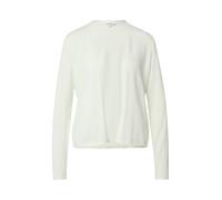 Cardigan S.OLIVER, Damen, Gr. 36, weiß, Feinstrick, Obermaterial: 50% Baumwolle, 50% Viskose, unifarben, tailliert hüftbedeckend, V-Ausschnitt, Strickjacken, ohne Verschluss und mit V-Ausschnitt (3121