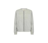 Cardigan SOYACONCEPT "Soya Concept Cardigan SC-ANGELIN", Damen, Gr. XL, grau (99110 lt grau melange), Obermaterial: 60% Baumwolle, 40% Polyester, Strickjacken (46851148-XL) 99110 lt grau melange
