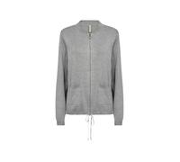 Cardigan SOYACONCEPT "Soya Concept Cardigan SC-DOLLIE 769", Damen, Gr. M, 99470 medunkel grau melange, Obermaterial: 75% Viskose, 25% Nylon, Strickjacken (34710415-M) 99470 medunkel grau melange