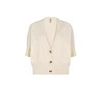 Cardigan SOYACONCEPT "Soya Concept Cardigan SC_DOLLIE", Damen, Gr. L, 1620 cream, Obermaterial: 75% Viskose, 25% Nylon, Strickjacken (42732639-L) 1620 cream