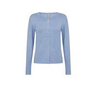 Cardigan SOYACONCEPT "Soya Concept Cardigan SC_DOLLIE", Damen, Gr. M, 96252 hydrangea mel, Obermaterial: 75% Viskose, 25% Nylon, Strickjacken (19237731-M) 96252 hydrangea mel