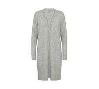 Cardigan SOYACONCEPT "Soya Concept Cardigan SC-NESSIE 58", Damen, Gr. M, 99110 lt grau melange, Obermaterial: 49% Polyacryl, 26% Wolle, 22% Polyester, 3% Elasthan, Strickjacken (19289849-M) 99110 lt g