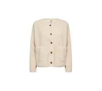 Cardigan SOYACONCEPT "Soya Concept Cardigan SC-ONYX 2", Damen, Gr. XL, beige (1620 cream), Obermaterial: 100% Polyester, Strickjacken (81844910-XL) 1620 cream