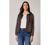 Street One Hoodie Jacke – molten earth, Silk-Look, 46% Modal/46% Polyester/8% Elasthan – Damen 36