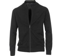 Cardigan / Strickjacke - College-Kragen - anthrazit Casa Moda