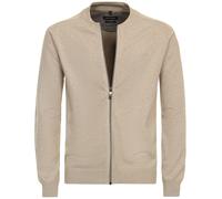 Cardigan / Strickjacke - College-Kragen - beige Casa Moda