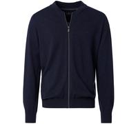 Cardigan / Strickjacke - College-Kragen - dunkelblau Casa Moda